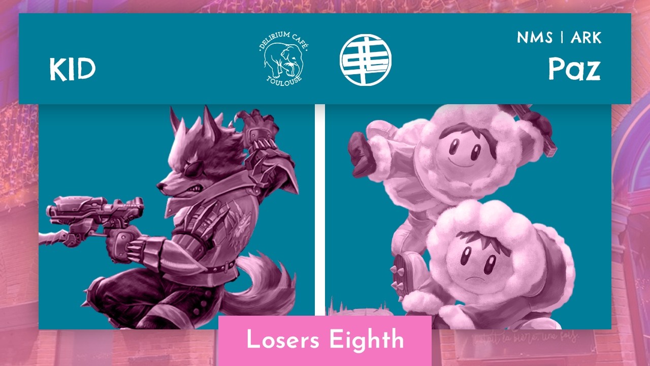 New Délismash #3 - KID (Wolf) vs Paz (Ice Climbers) - Losers Eighth