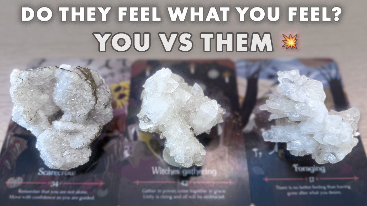 Do They Feel What You Feel? 💥 You vs Them &bull; Their Feelings, Blocks & Soul Lesson | Pick A Card Tarot