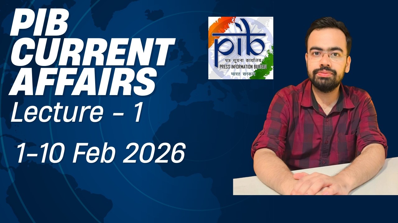 PIB | Regulatory & Banking Exam | Saurav Sir | 1st to 10th February 2026