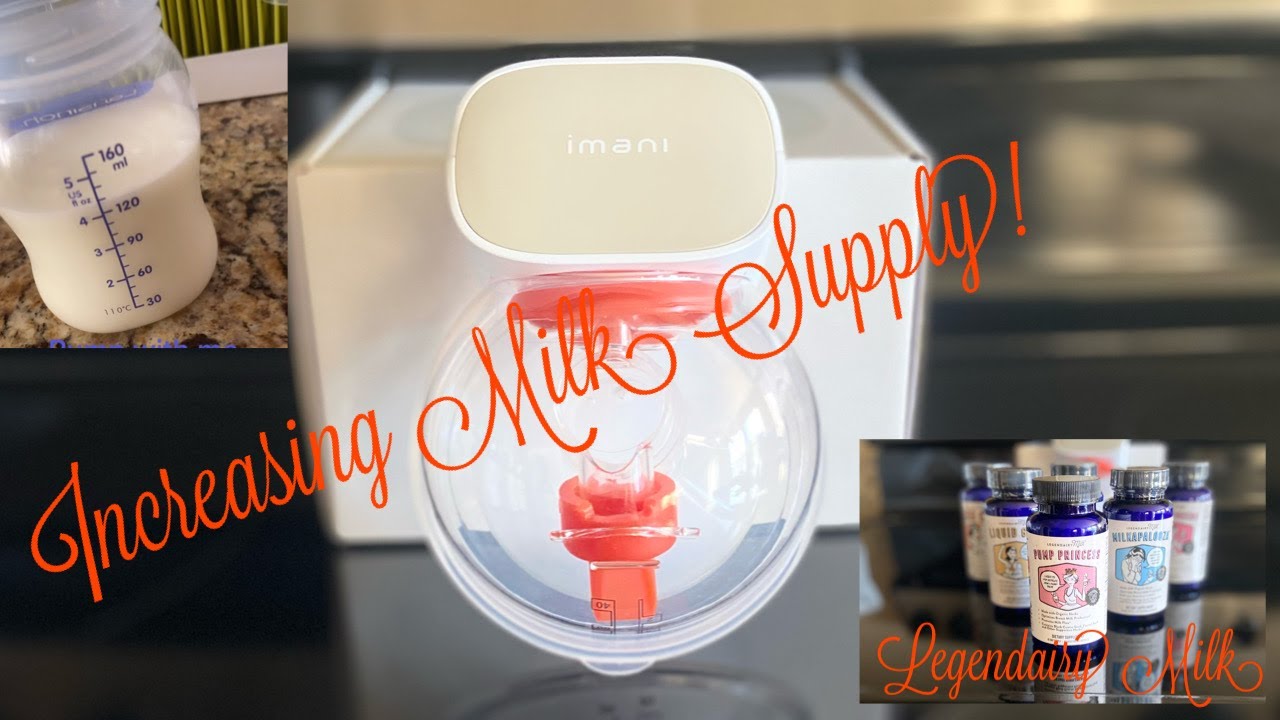 Legendairy Milk x Imani hands free pump