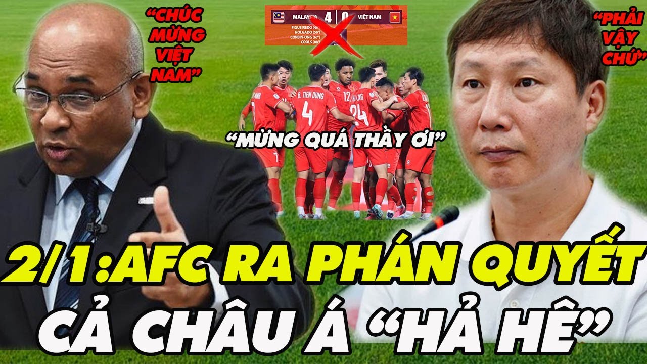 FIFA Và AFC Ra Án Phạt Xử Thua 0-3 Malaysia Ngay Trong Tháng 1 ?, Tàn Đời Hổ Malay, Cả Châu Á Hả Hê