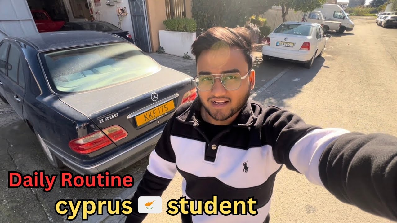Daily Routine cyprus 🇨🇾 student