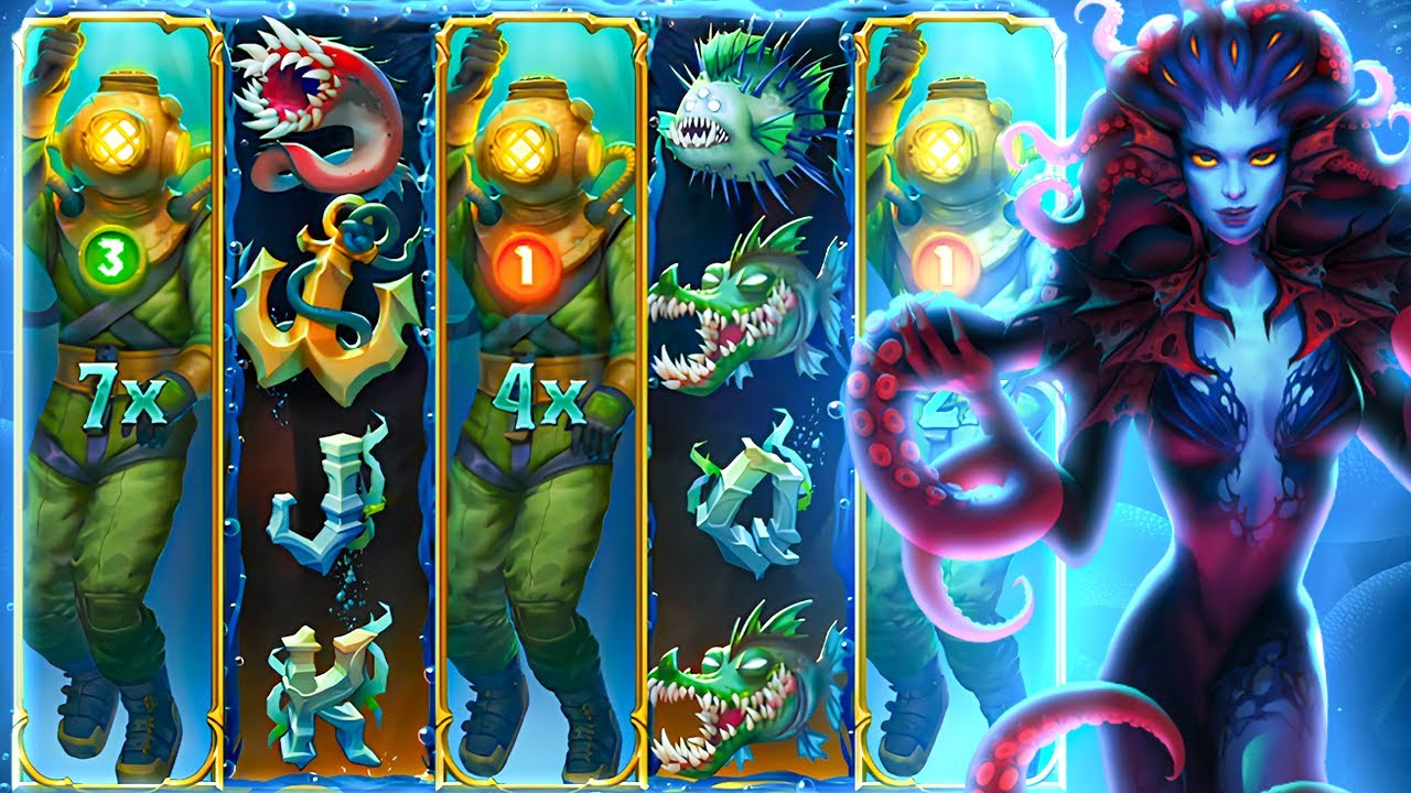 Super Bonus On The Beast Below Slot PAID INSANE?!