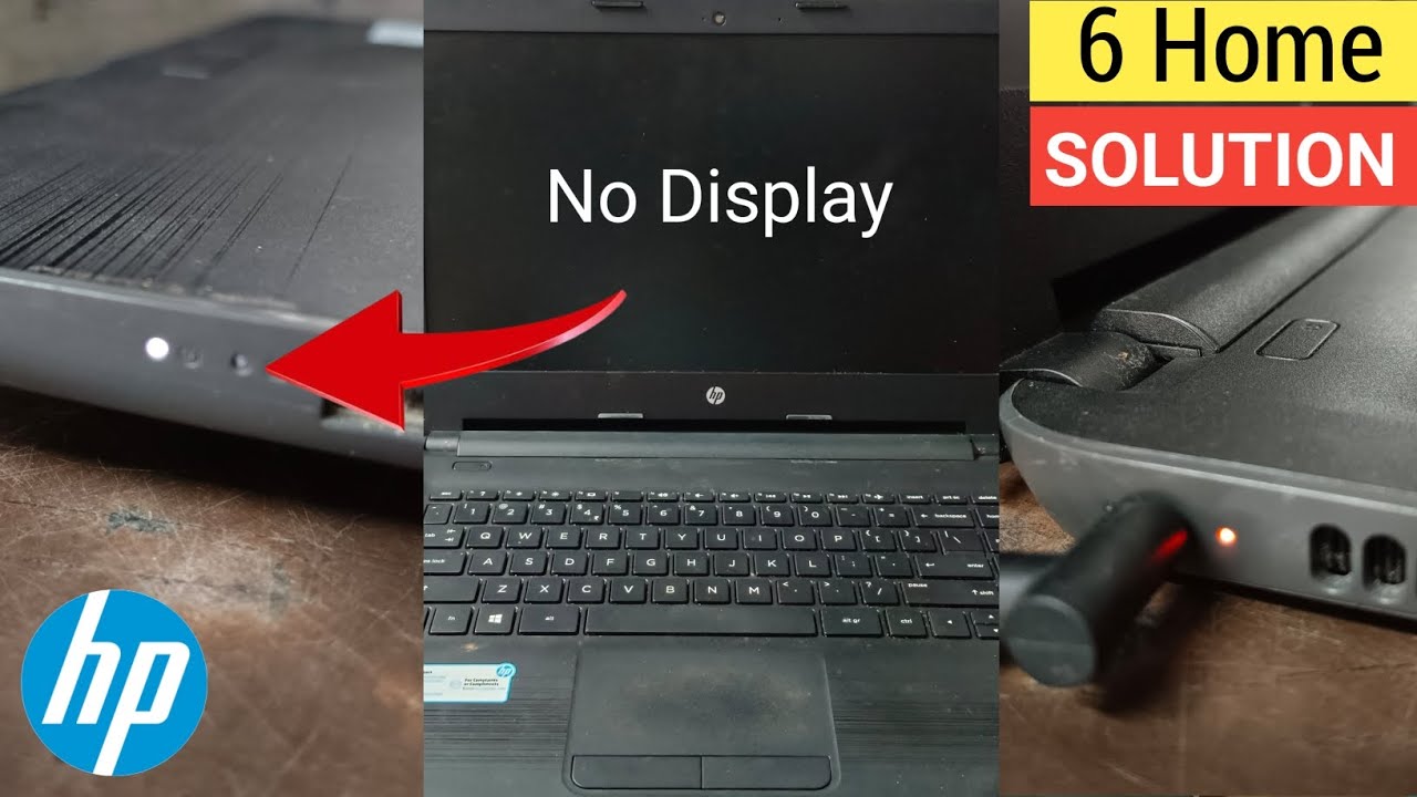 Laptop On but No Display hp | Laptop Starts but No Display | Black Screen