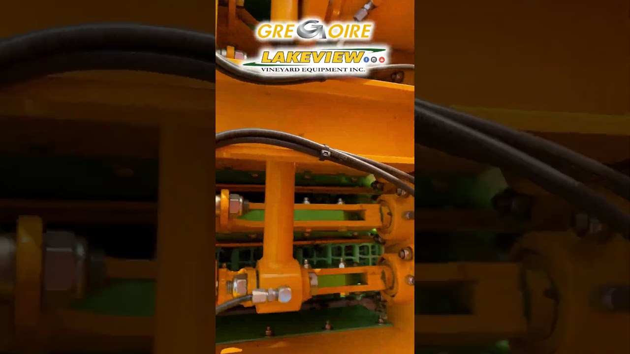 Gregoire EASYClean On-Board Grape Harvester Destemming/Sorting System