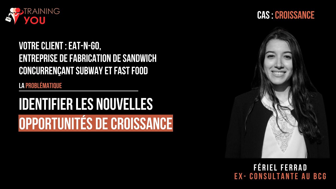 Etude de cas corrigée #1 | ex-BCG | Framework Croissance : Eat-n-Go