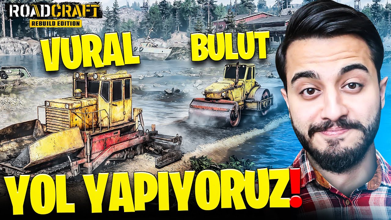 YENİ YOL ve KÖPRÜ YAPMA OYUNU! EKİPLE DEV DUVAR YAPIYORUZ! Roadcraft