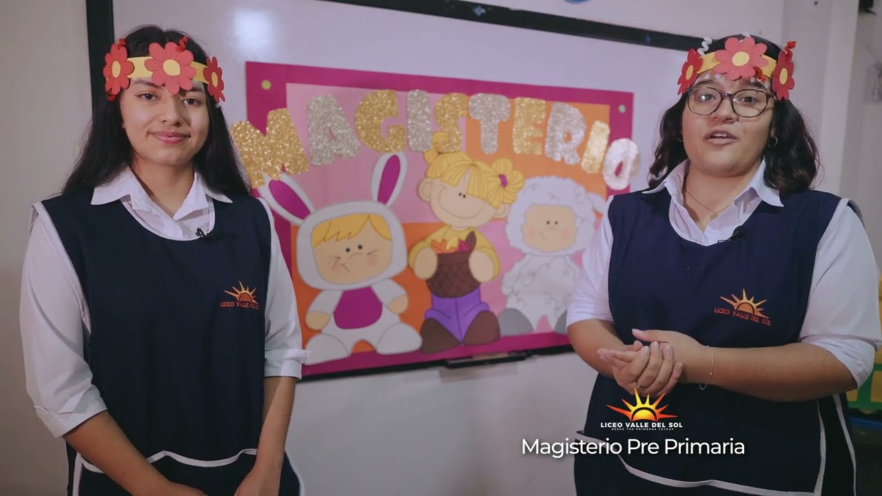 Conoce la carrera de Magisterio Pre Primaria.