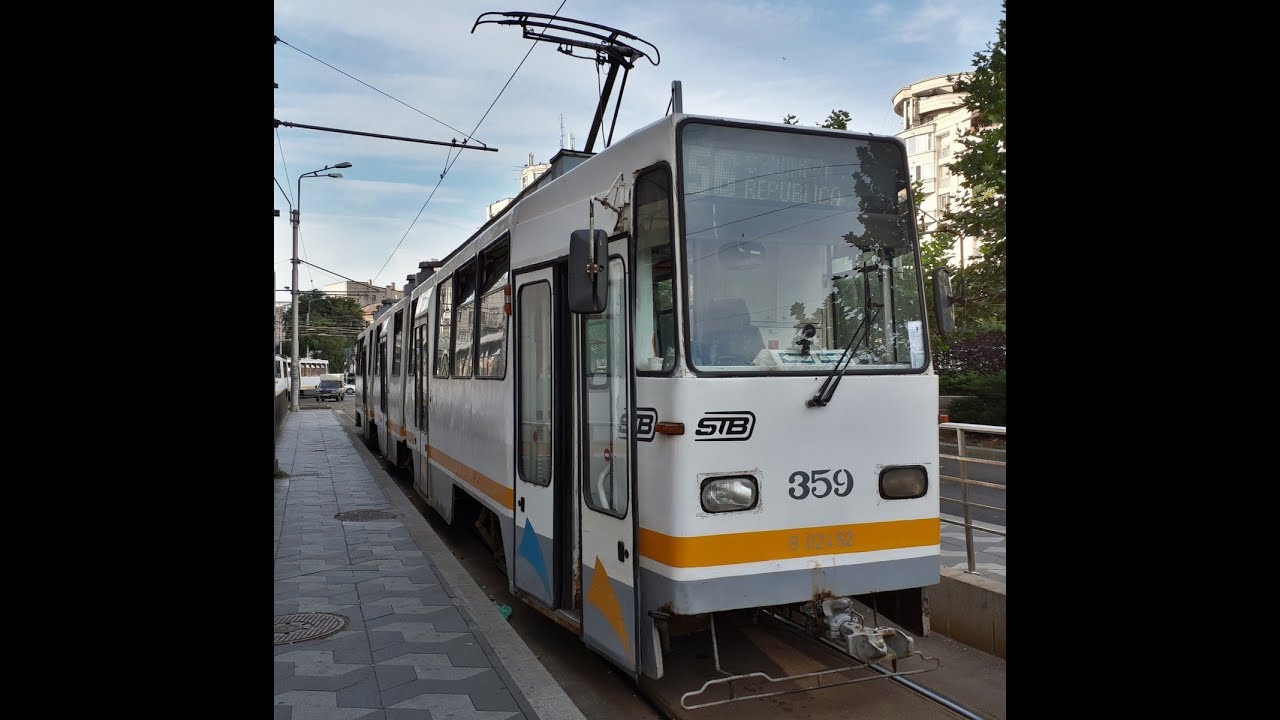 Cab View : Linia 56 : Piața Sfânta Vineri - Republica