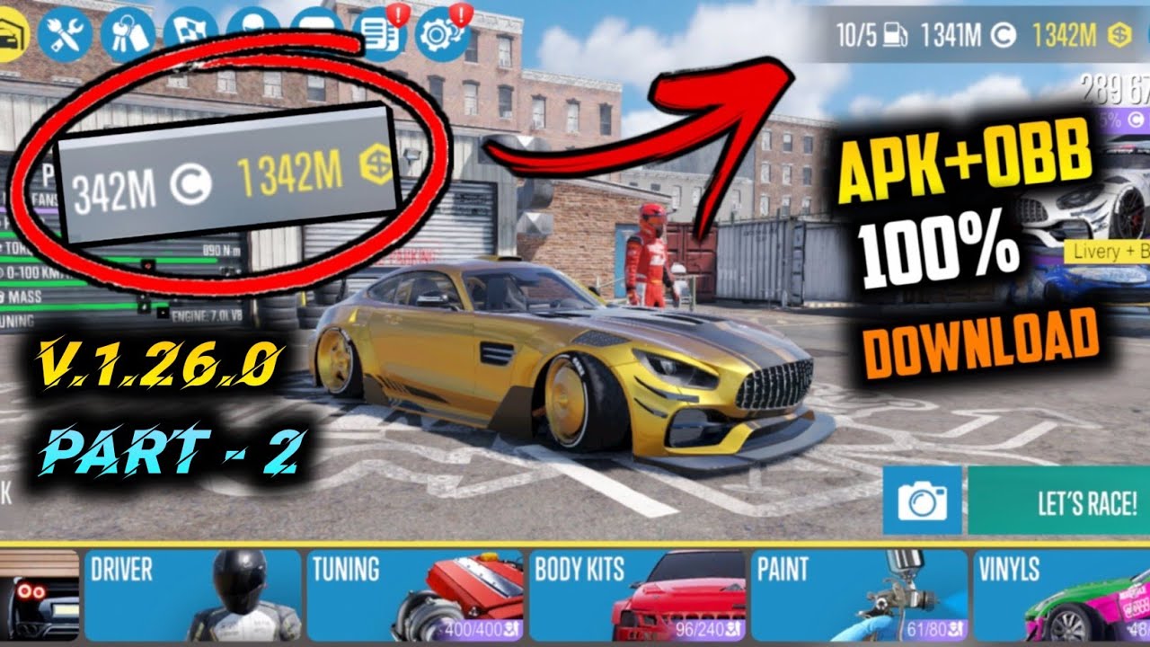 Carx Drift Racing 2 Unlimited Gold And Money Version 1.26.0 100% Apk Mod Download |