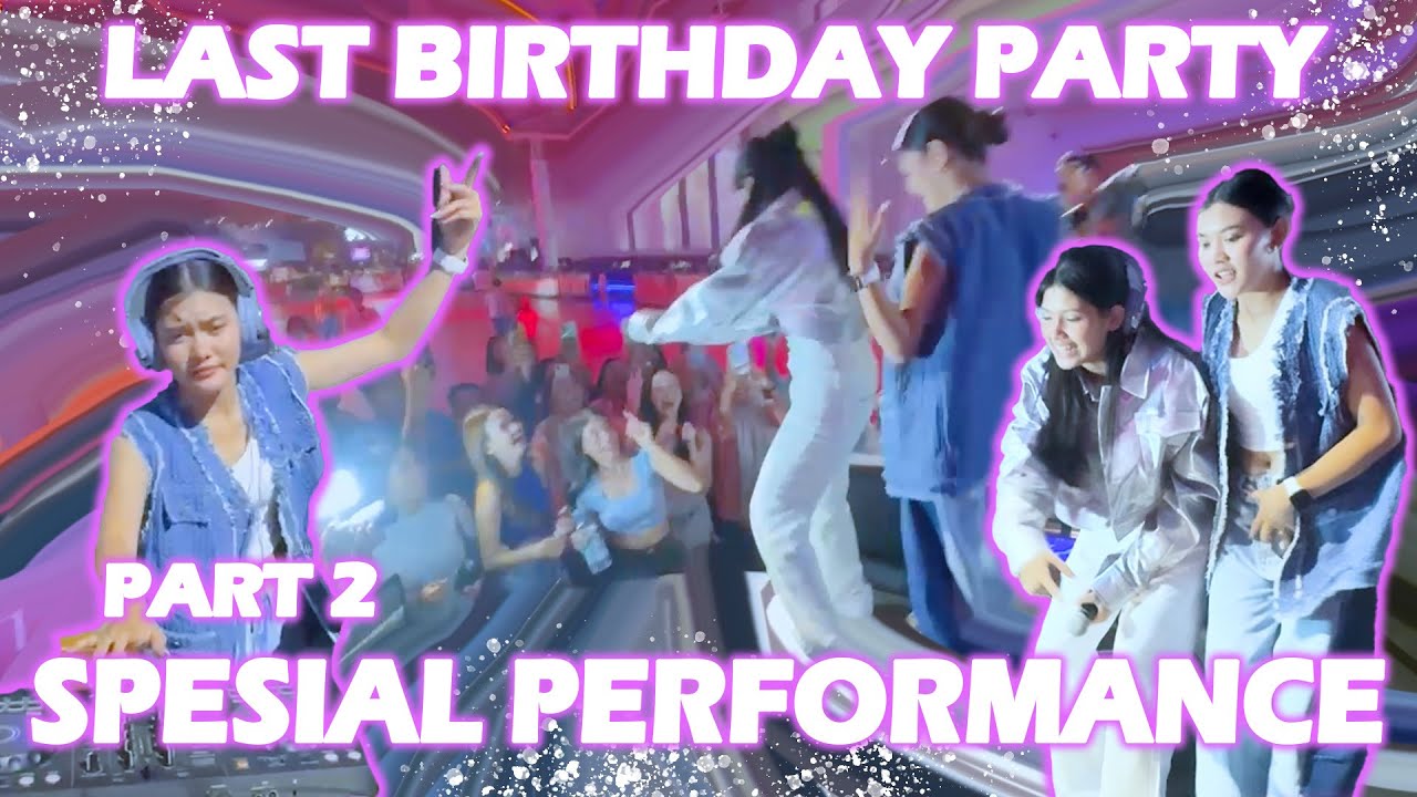 PART 2 l PECAH ABIS‼️ SRIDEVI JADI DJ DI ACARA BASMALAH #sridevida #basmalahgralind #vlog #birthday