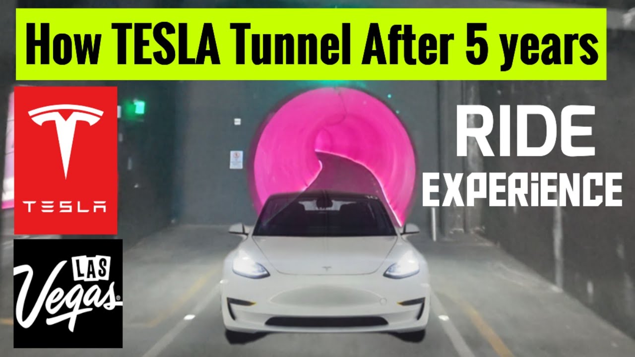 How changed After 5 years TESLA Tunnel Vegas loop?  Ride Experience 2025