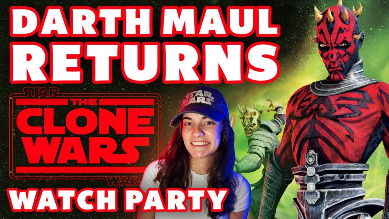 LIVE: Maul Returns In The Clone Wars - WATCH PARTY