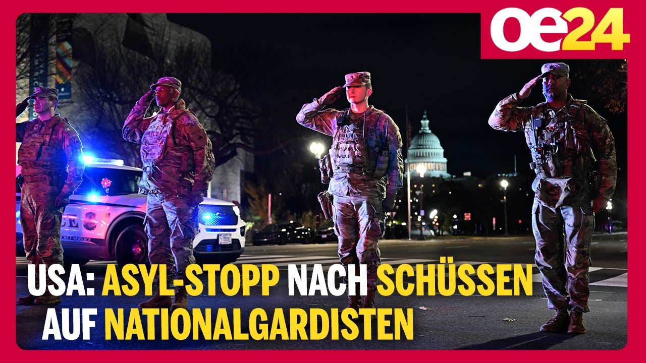 Asyl-Stopp in den USA nach Sch&uuml;ssen auf Nationalgardisten