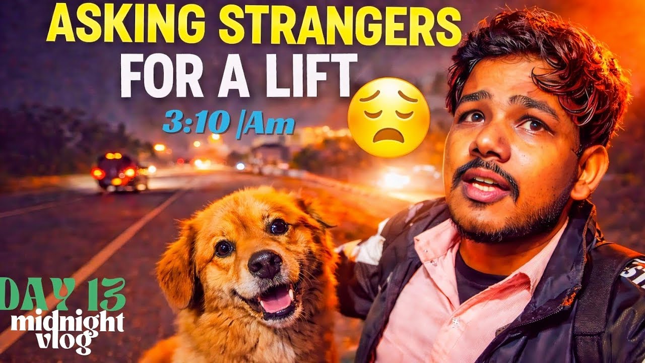 So Tired That I Had to Ask Strangers for a Lift 😩 | Midnight Vlog