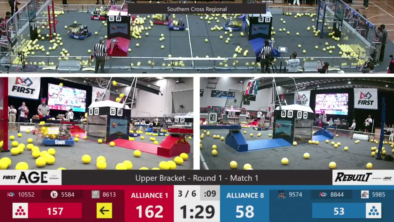 Match 1 (R1) - Southern Cross Regional