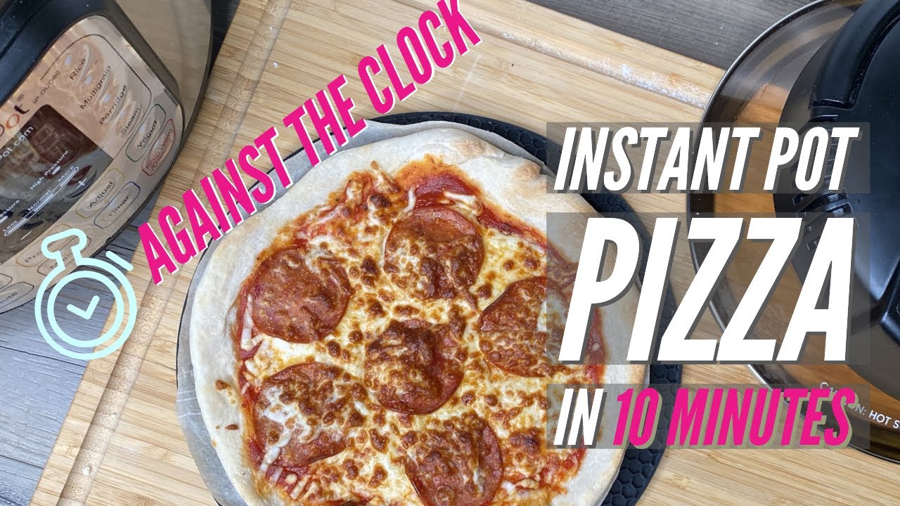 Instant Pot Pizza in 10 Minutes