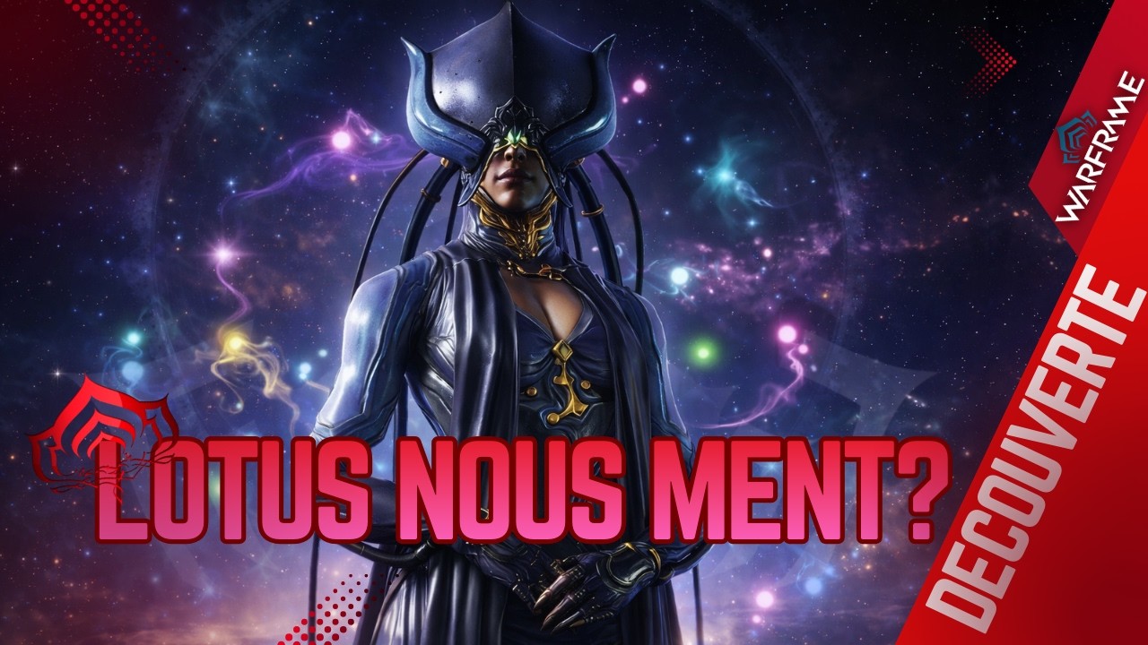 Je débute sur Warframe: Lotus nous a menti?