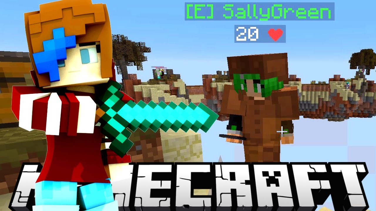 MINECRAFT MONDAY EP162 | SKYWARS WITH SALLY | RADIOJH GAMES