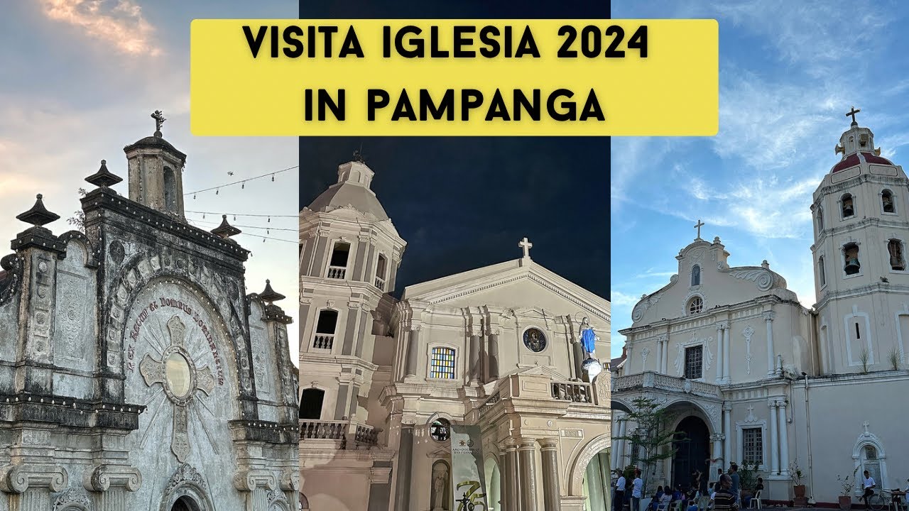 7 CHURCHES in PAMPANGA to Visit for Visita Iglesia | Joel Clavio Travels