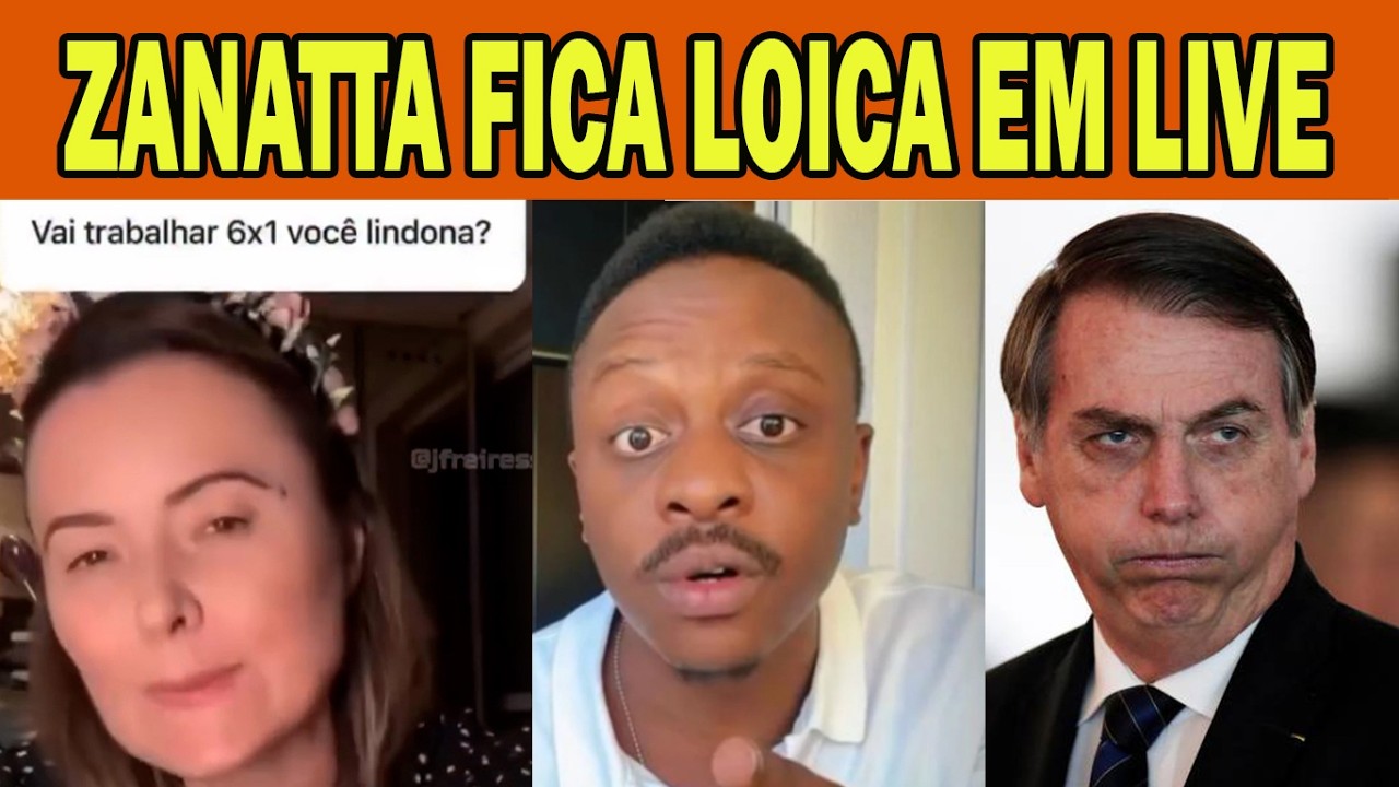 ZANATTA FICA ENFURECIDA COM QUESTIONAMENTO EM LIVE E &Aacute;UDIO DE DEPUTADO BOLSONARISTA CHOCA!!!