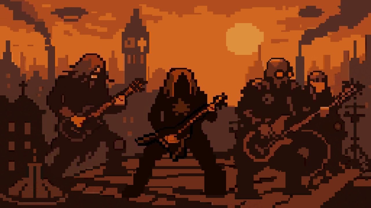 Diesel smoke | Metal  Dieselpunk  music| animated pixelart