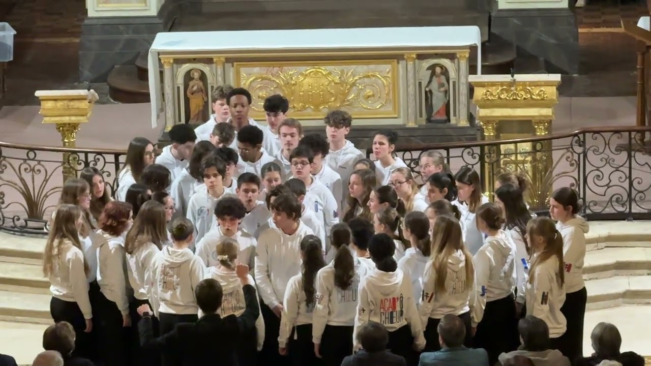 Concert d'Acad'ÔChœur du 13 février 2026 à Rochefort