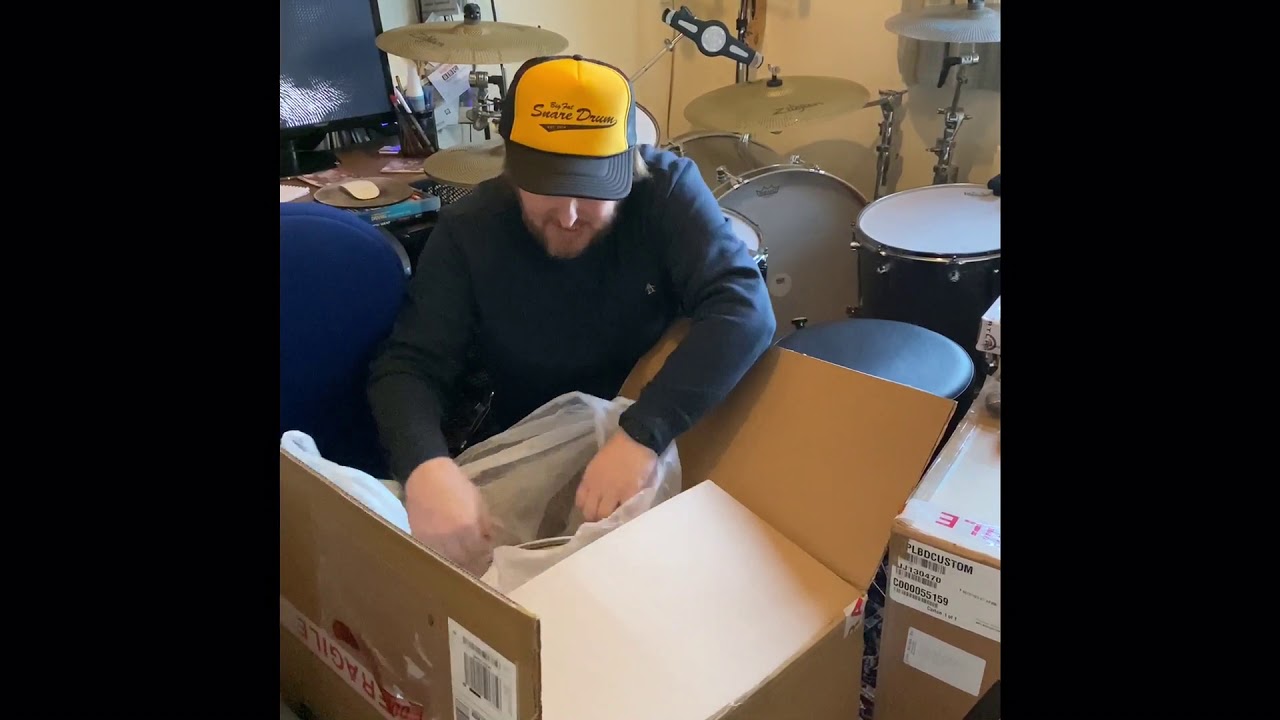 Ludwig Classic Maple Aged Onyx Unboxing