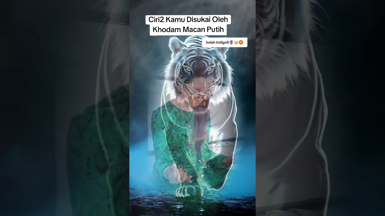 Ciri2 Kamu Di Dampingi khodam Macan Putih