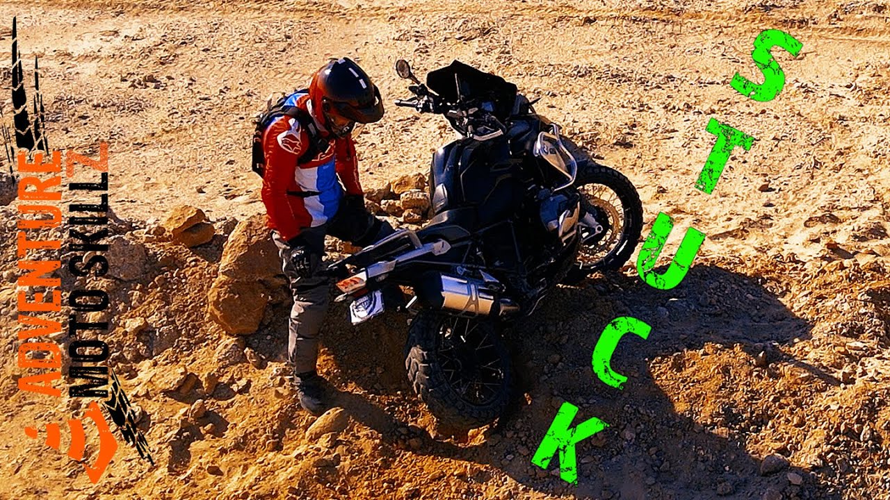 Stuck Motorcycle ? Here are 4 Ways To UNstuck Motorcycles Riding Off-Road