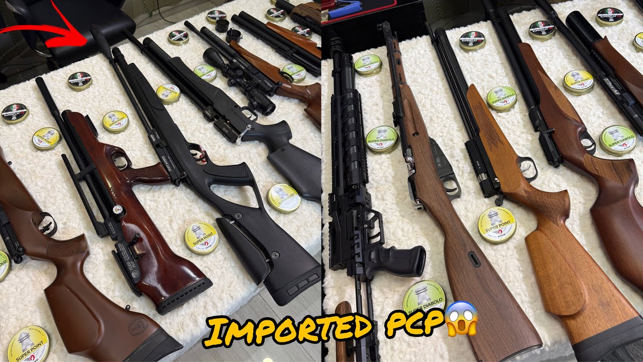 Imported PCP AIR RIFLES Collection With Scopes 🔥| Imported Rifles At Best Price 😍