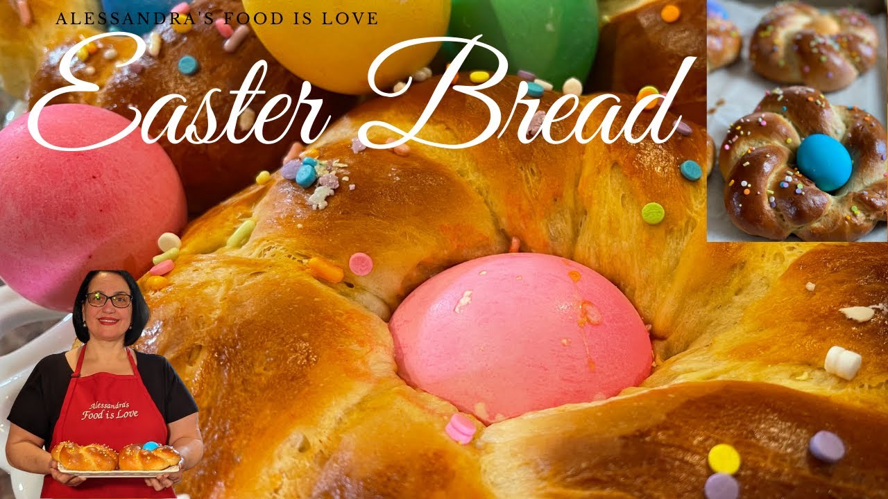 Easter Bread | Recipe for Easter Bread | How to make Easter Bread.