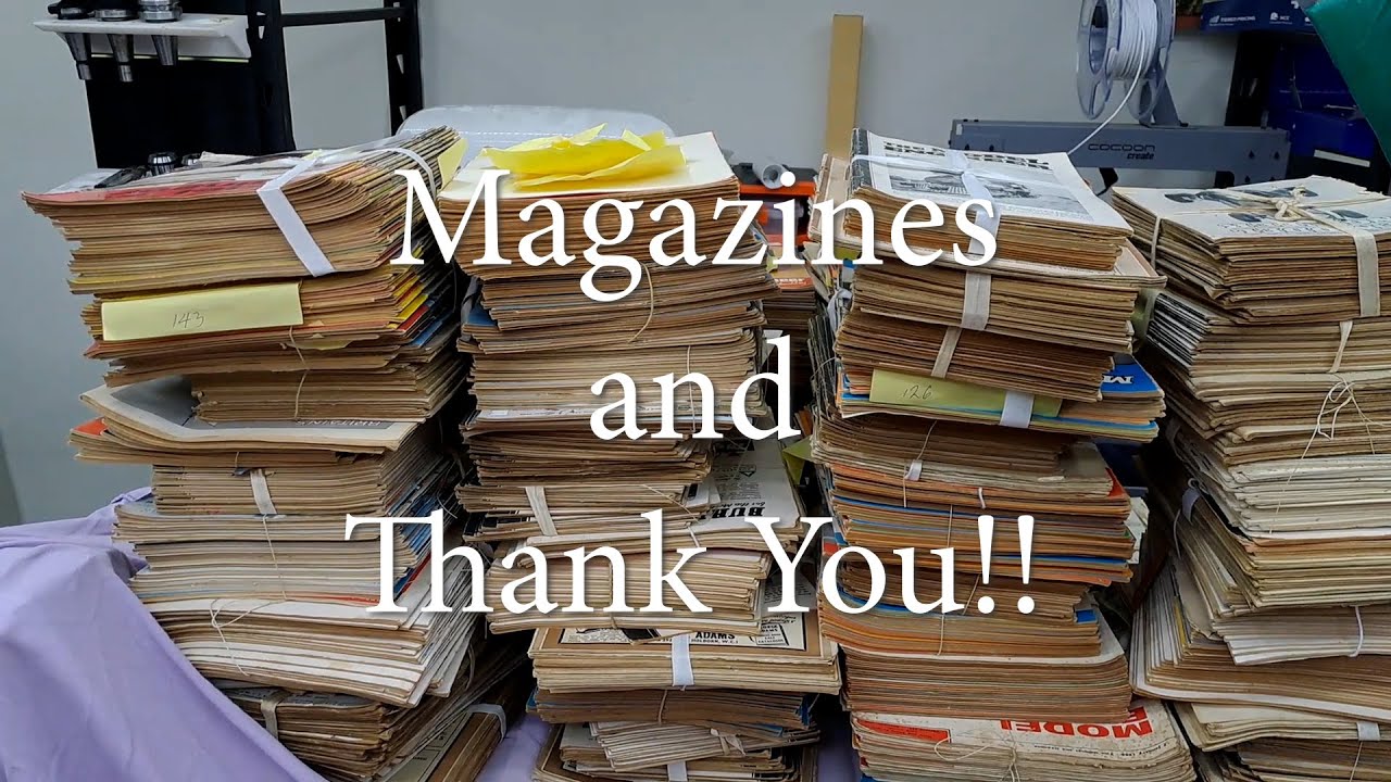 010a Magazines and Thank You