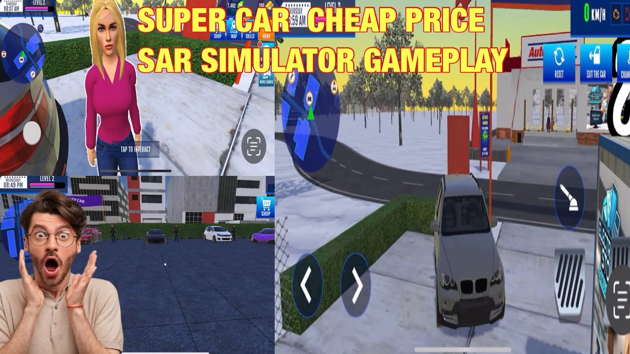 I BUILT MY CAR SHOP AN BUYING OLD CAR IN CHEAP PRICE 