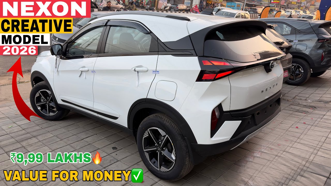 Tata Nexon Creative Model 2026 On-road Price, Features, Mileage, Details & Review Nexon Creative