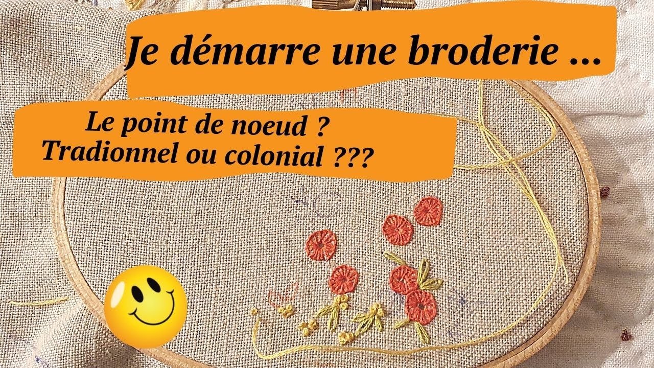 Le point de nœud ? Traditionnel ou colonial ???