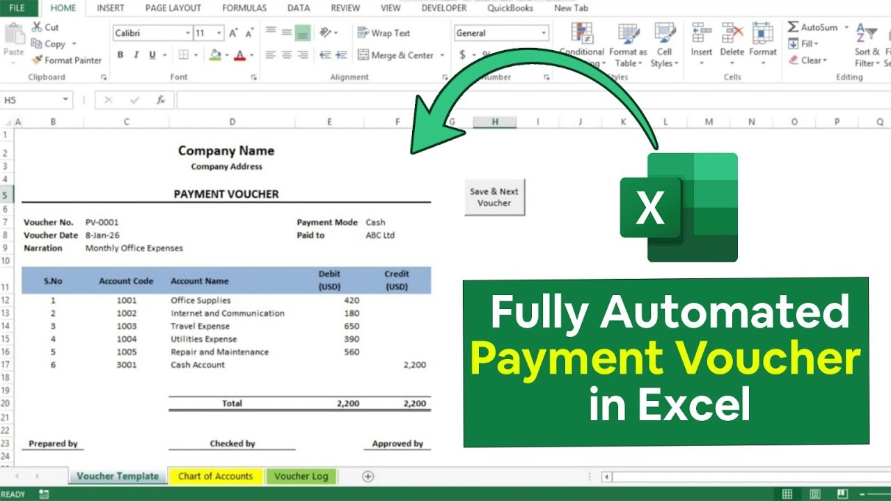 Как подготовить платежный документ для автоматической оплаты в Excel (версия 2026) | Изучите Acco...