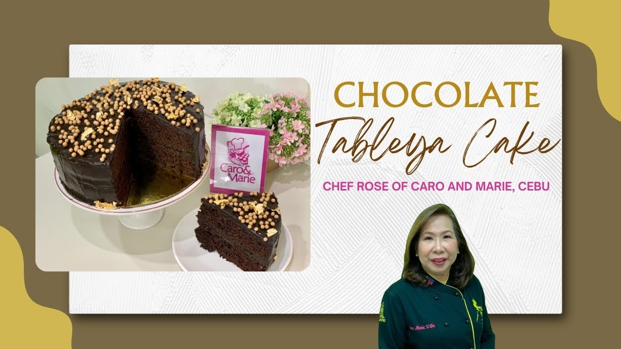 Chocolate Tableya Cake
