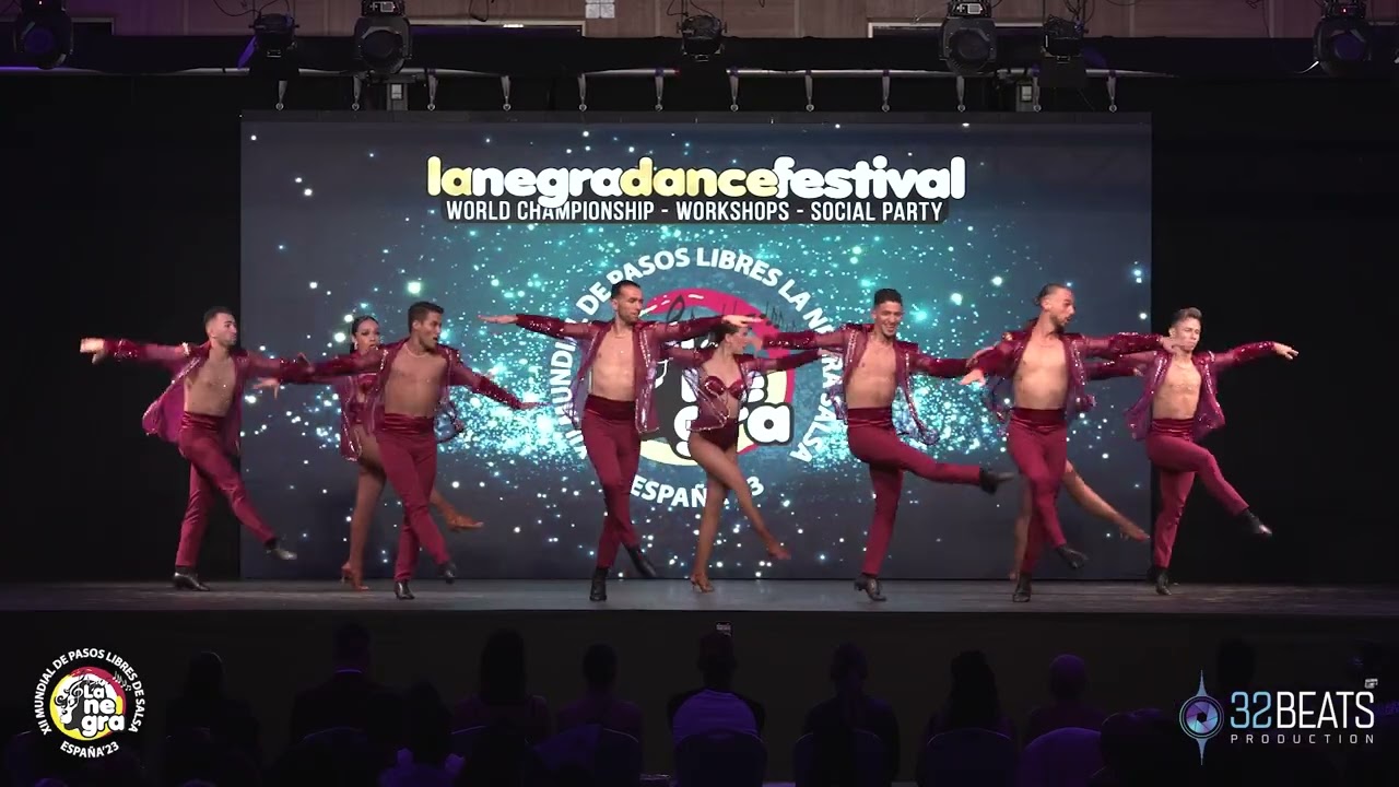 EIVYND Y DANIELCOMPANY 3⁰ PUESTO FINAL EQUIPO SALSA Mundial de Pasos Libres La Negra Salsa 2023