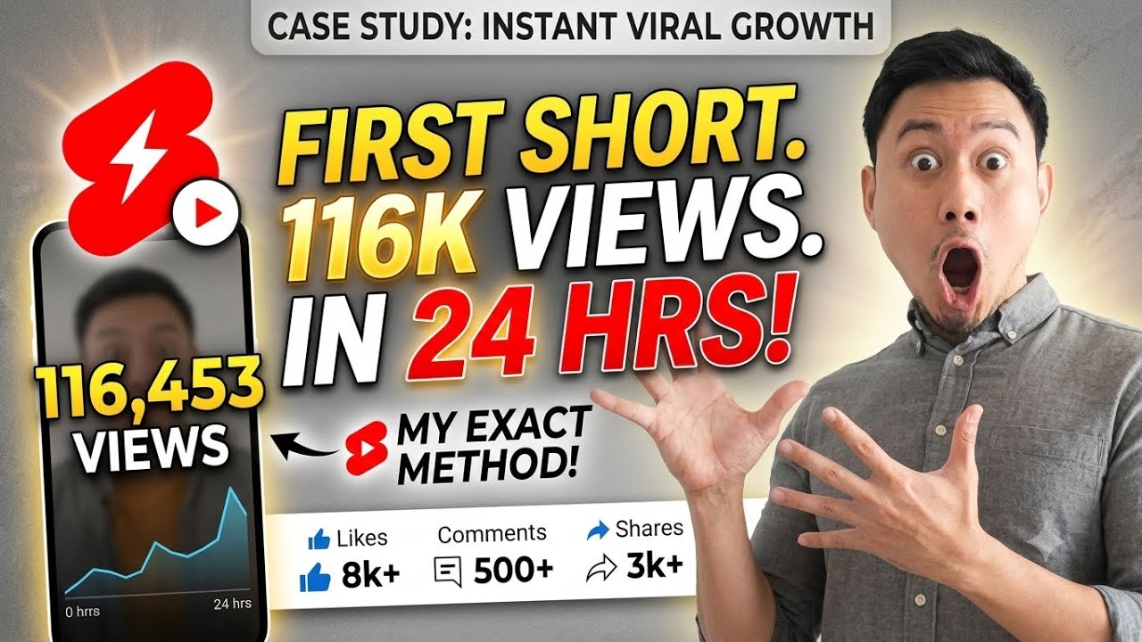 How I Got 116K Views in One Day &ndash; YouTube Shorts Upload Method (Luckless Moments)