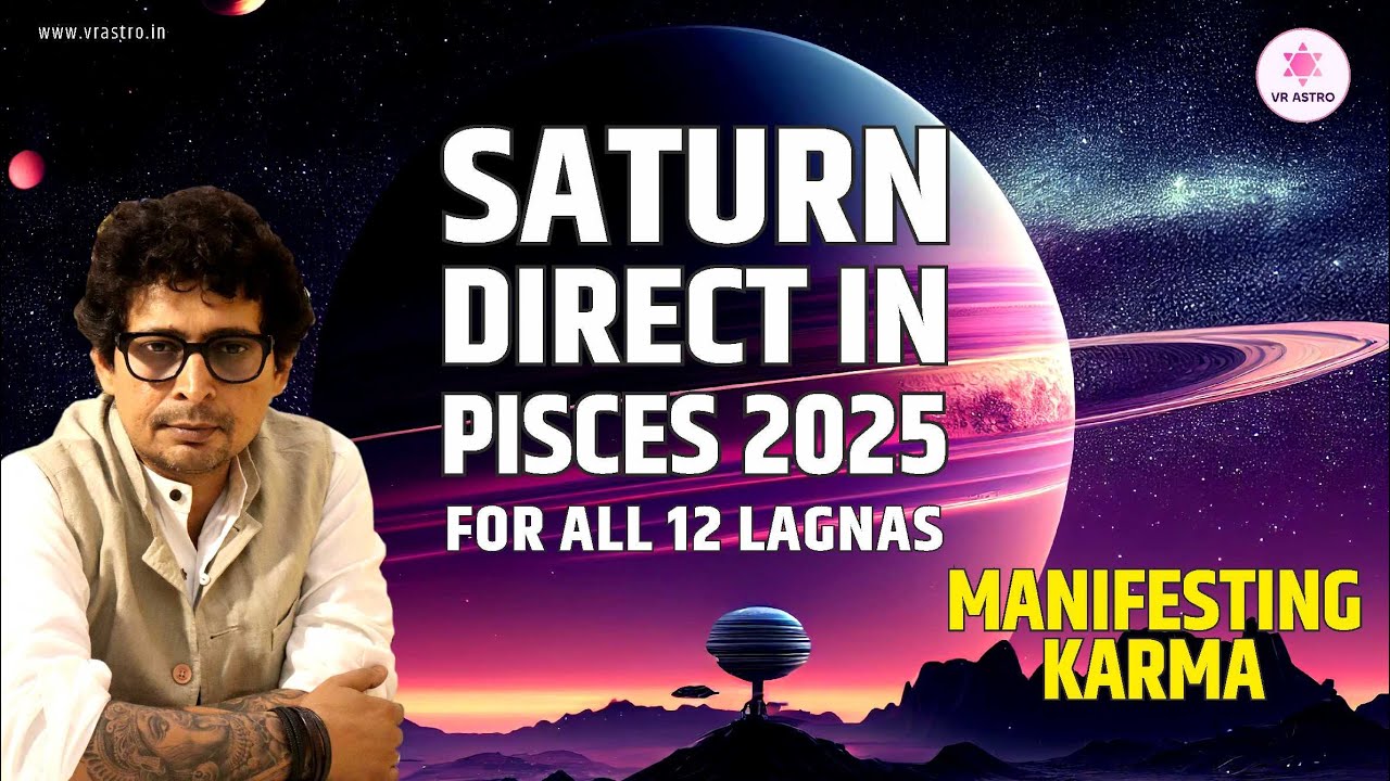 Saturn Direct in Pisces | Transit Results for All 12 Rashi ~ Quick results #vrastrobyrajeev #vrastro