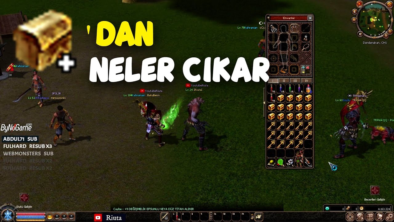 ALTIN DEFİNE SANDIĞI + 'DAN NELER &Ccedil;IKAR | METİN2 TR