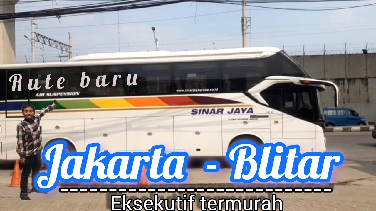 Sinar Jaya rute baru Jakarta - Blitar ‼️ nyaman sih, tapi... ‼️part 4