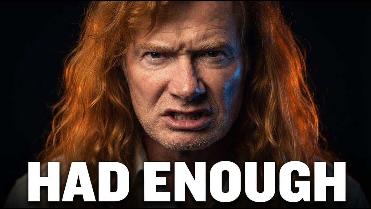 Dave Mustaine LOSES IT Onstage