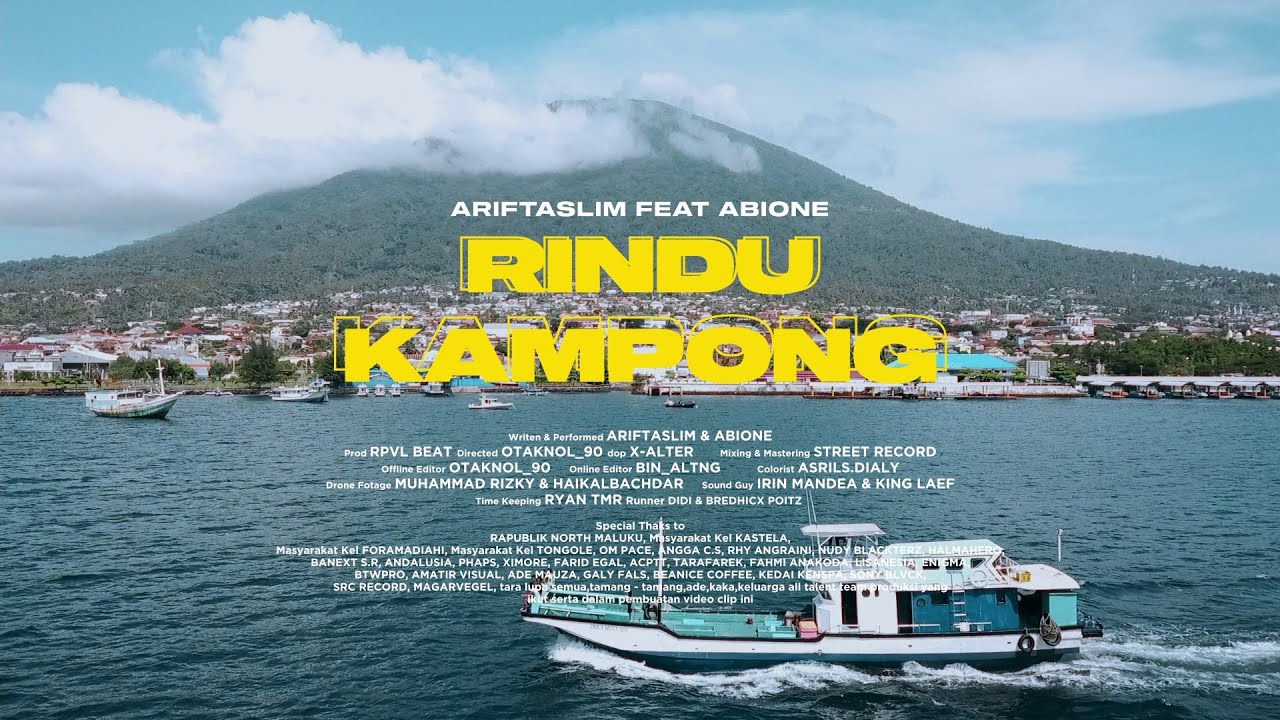 (Manise Mixtape)ARIFTASLIM - RINDU KAMPONG(kampung) FT AbiOne (Official music video) Yanger version