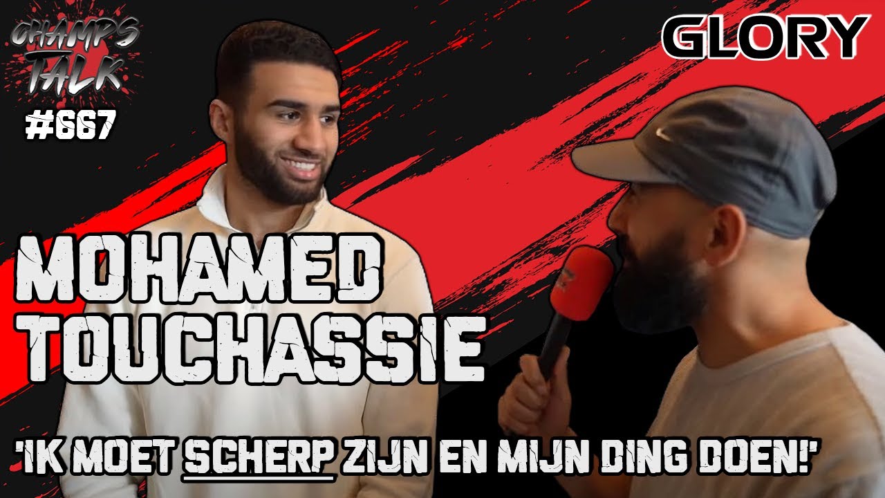 Mohamed Touchassie: 'Ik moet SCHERP zijn en mijn ding doen!' | #GLORY92 Media Day 🇲🇦🥊