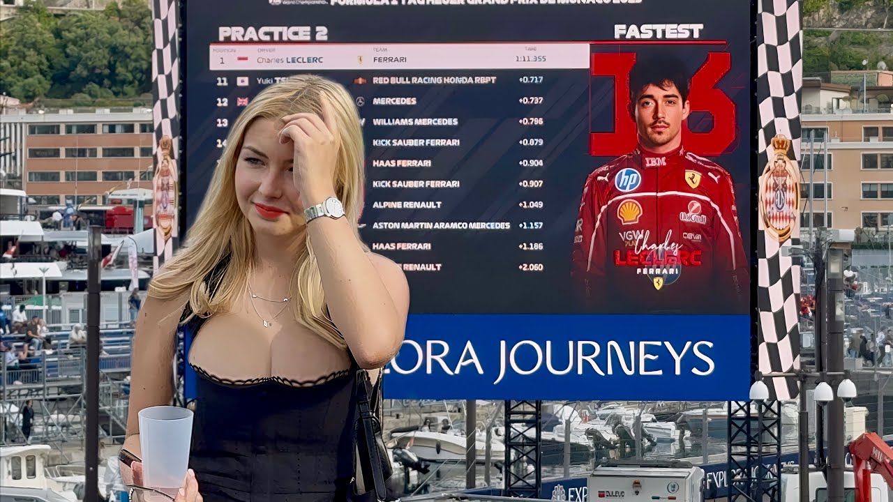 🇲🇨MONACO GRAND PRIX 2025 & BEST LADIES NIGTLIFE