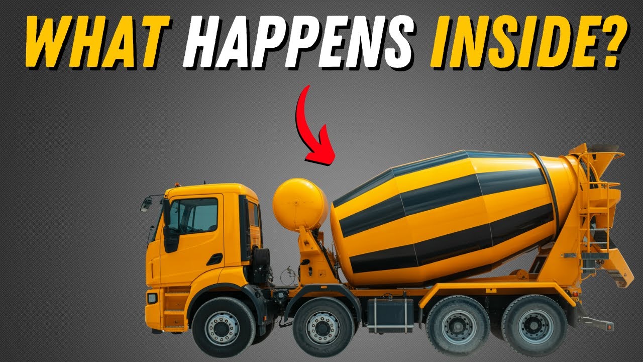 What REALLY Happens Inside a Cement Trucks?