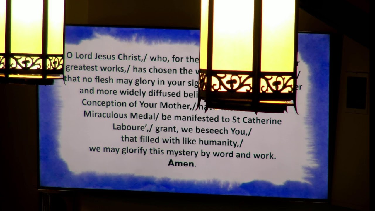 Daily 8:15am Mass and Novena, March 17, 2026