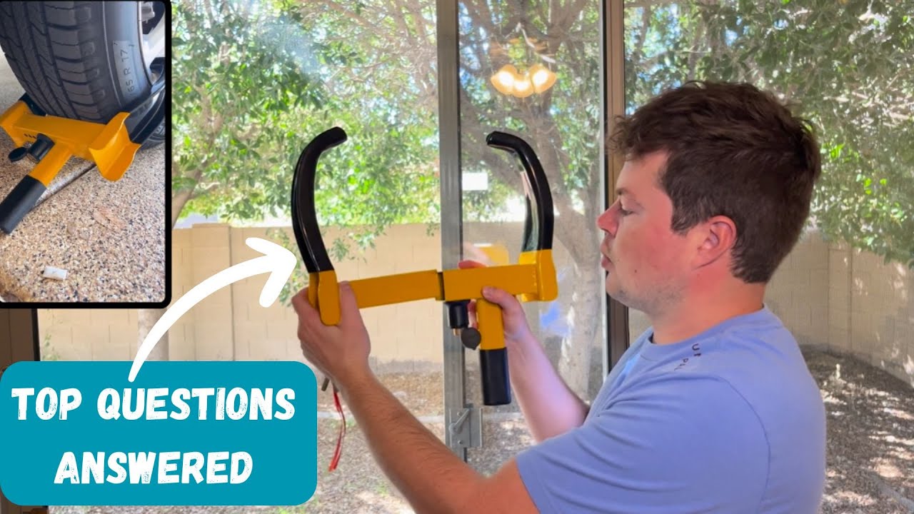 How to install a Tire Lock | Wheel Lock Installation